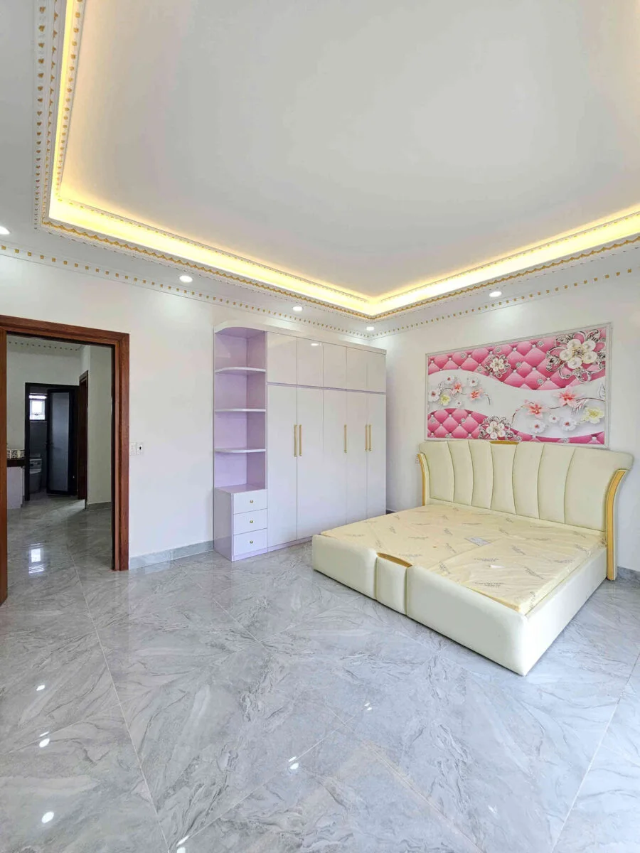 Bán nhà mới 1T2L 5x15m hoàn công, đường N37 KDC Tân Long 2 p. Uyên Hưng, full nội thất
