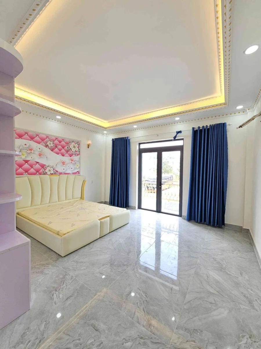 Bán nhà mới 1T2L 5x15m hoàn công, đường N37 KDC Tân Long 2 p. Uyên Hưng, full nội thất