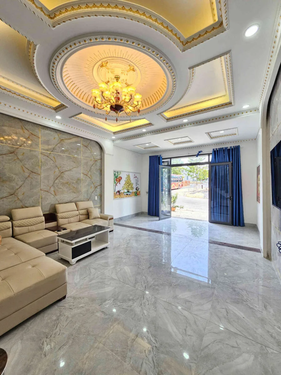 Bán nhà mới 1T2L 5x15m hoàn công, đường N37 KDC Tân Long 2 p. Uyên Hưng, full nội thất