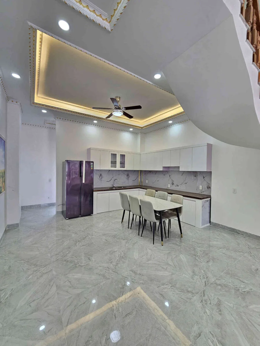 Bán nhà mới 1T2L 5x15m hoàn công, đường N37 KDC Tân Long 2 p. Uyên Hưng, full nội thất