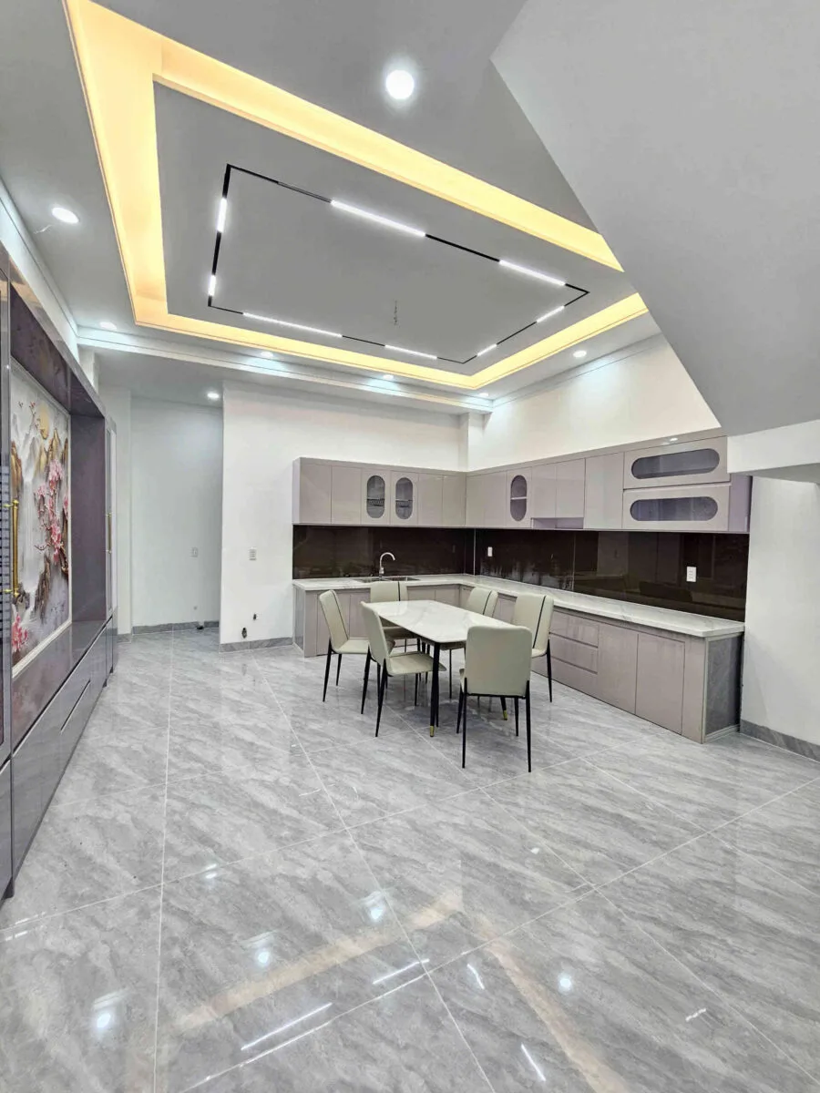 Bán nhà mới 1T2L 5x15m hoàn công, đường N37 KDC Tân Long 2 p. Uyên Hưng, full nội thất