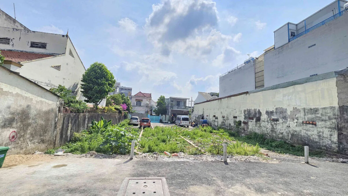 Bán đất 4.05×13.8m, hẻm số 8 p. Hiệp Bình, TP. HCM gần Sông Sài Gòn