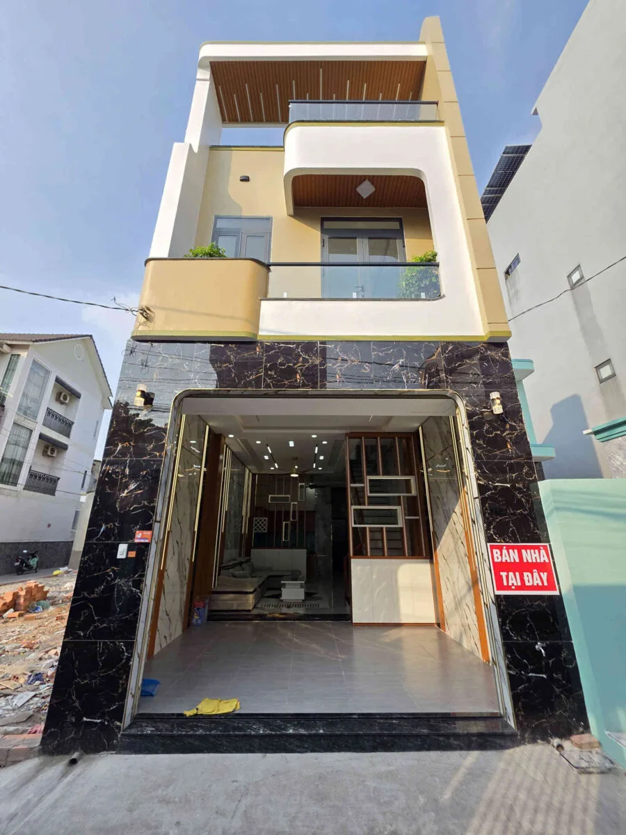 Bán nhà mới 1T1L 4.5x15m hoàn công, hẻm Bùi Hữu Nghĩa p. Biên Hòa kế Sông Đồng Nai, tặng nội thất