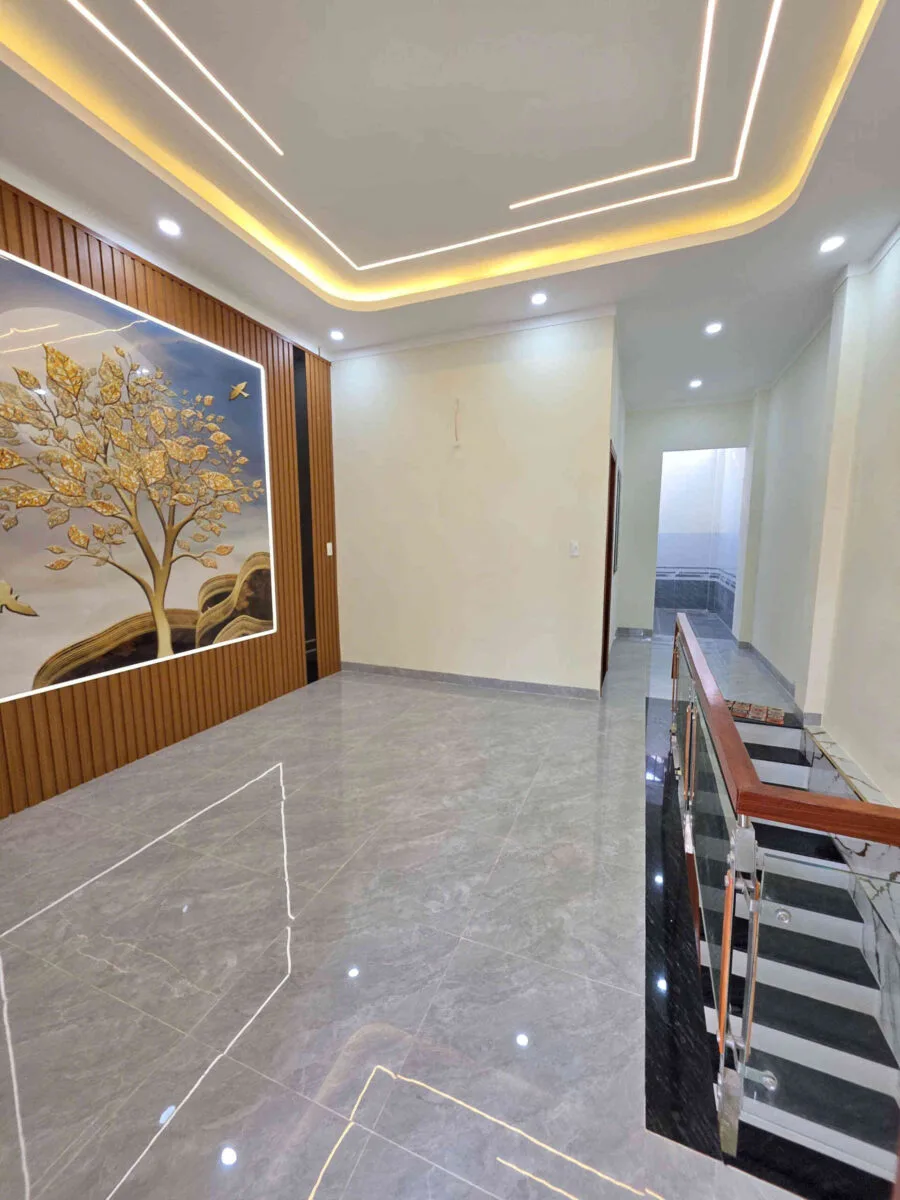 Bán nhà mới 1T1L 4.5x15m hoàn công, hẻm Bùi Hữu Nghĩa p. Biên Hòa kế Sông Đồng Nai, tặng nội thất