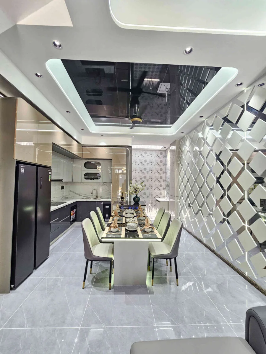 Bán nhà mới 1T2L 4.5x15m hoàn công, đường N1 KDC Lê Phong An Phú 1 p.An Phú, full nội thất