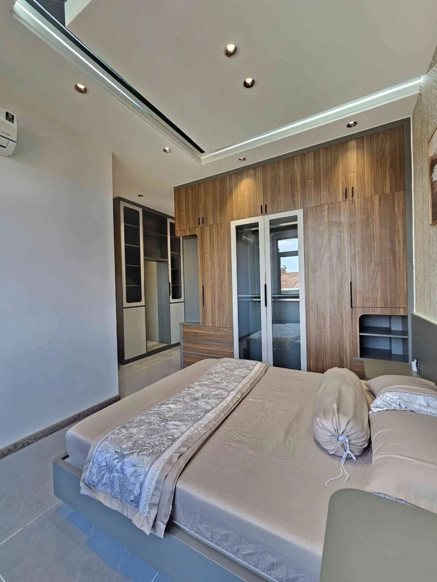 Bán nhà mới 1T2L 4.5x15m hoàn công, đường N1 KDC Lê Phong An Phú 1 p.An Phú, full nội thất
