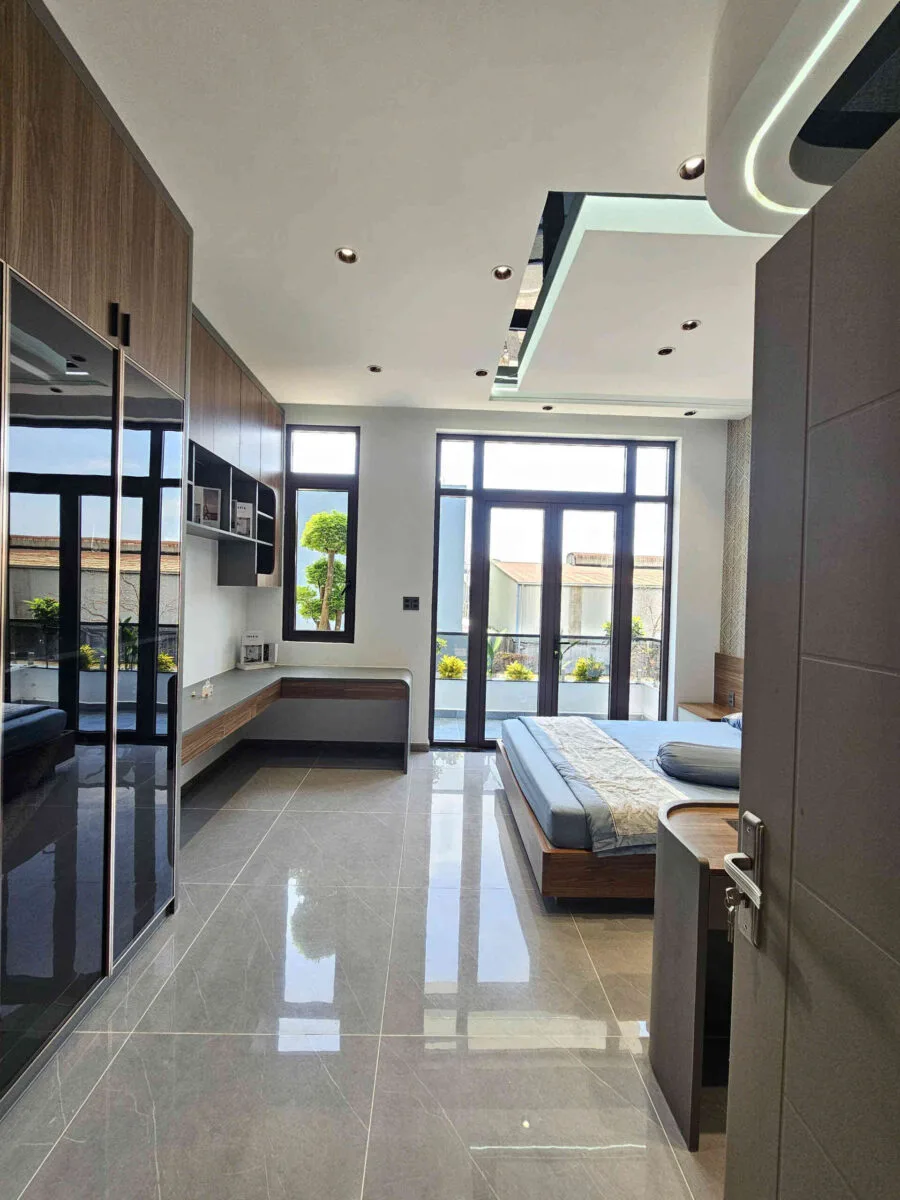 Bán nhà mới 1T2L 4.5x15m hoàn công, đường N1 KDC Lê Phong An Phú 1 p.An Phú, full nội thất