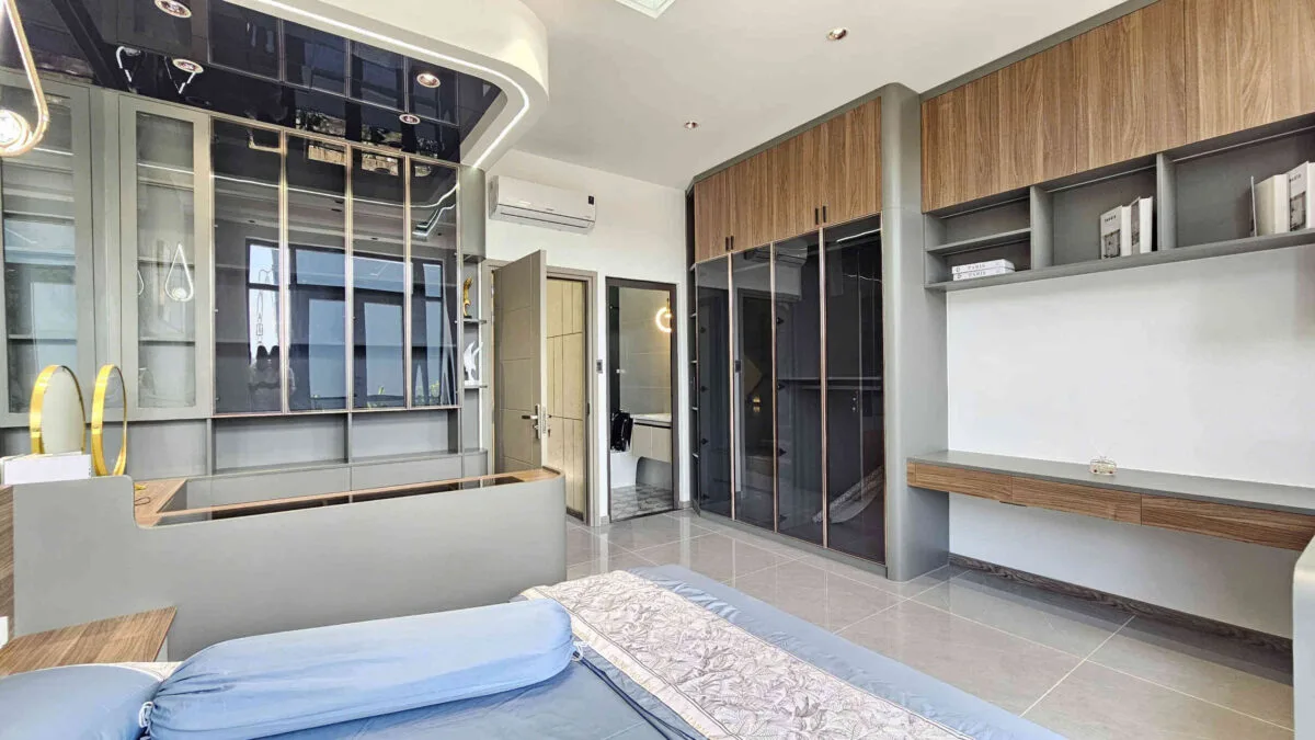 Bán nhà mới 1T2L 4.5x15m hoàn công, đường N1 KDC Lê Phong An Phú 1 p.An Phú, full nội thất