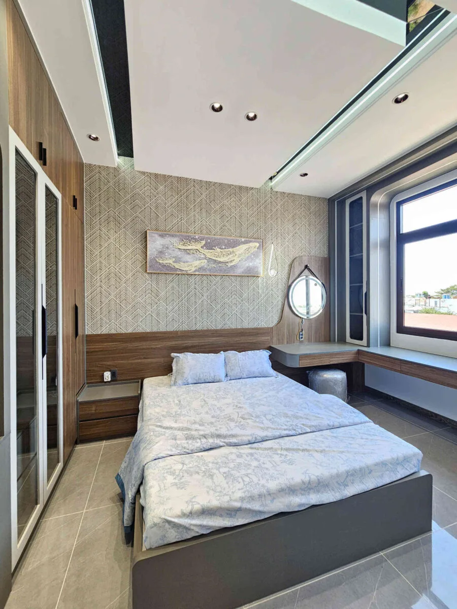 Bán nhà mới 1T2L 4.5x15m hoàn công, đường N1 KDC Lê Phong An Phú 1 p.An Phú, full nội thất