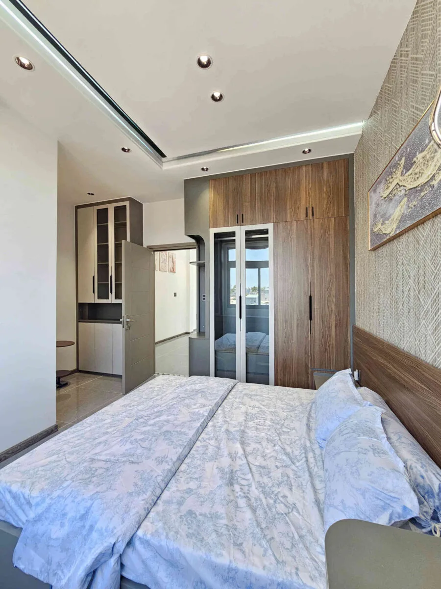 Bán nhà mới 1T2L 4.5x15m hoàn công, đường N1 KDC Lê Phong An Phú 1 p.An Phú, full nội thất
