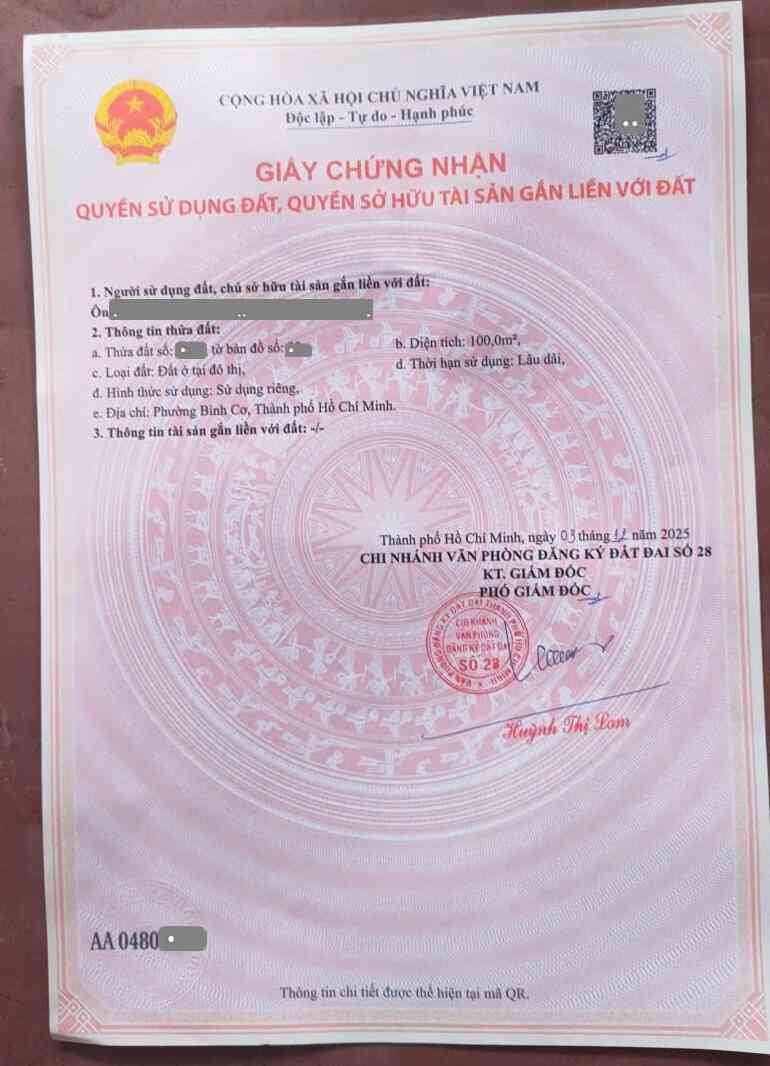Bán nhà mới (đang xây) 1T1L 5x20m, đường N3 KDC Hội Nghĩa (Không vướng cống, tủ điện)