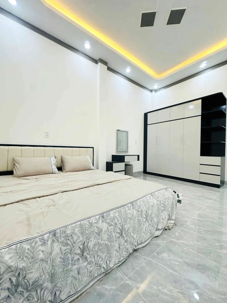 Bán nhà mới 1T1L 5x20m, đường N3 KDC Hội Nghĩa, full nội thất