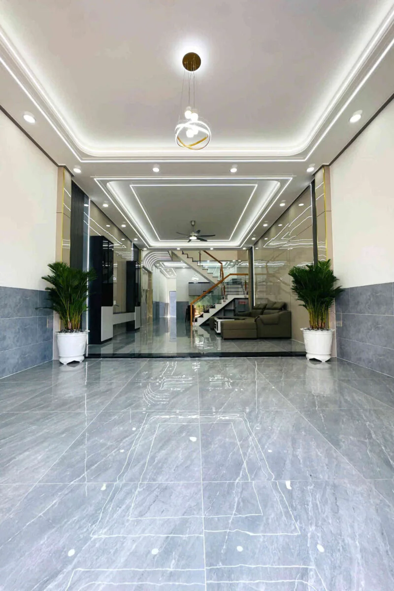 Bán nhà mới 1T1L 5x20m, đường N3 KDC Hội Nghĩa, full nội thất