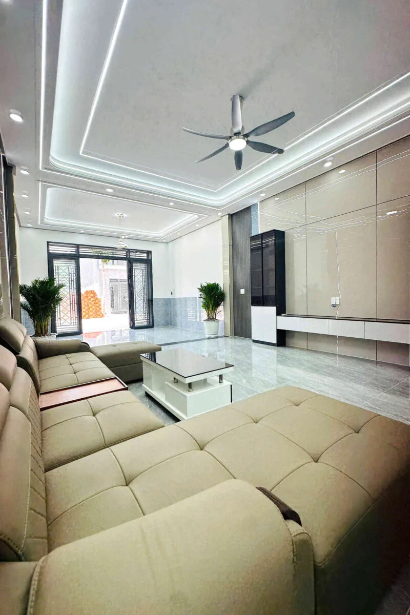 Bán nhà mới 1T1L 5x20m, đường N3 KDC Hội Nghĩa, full nội thất