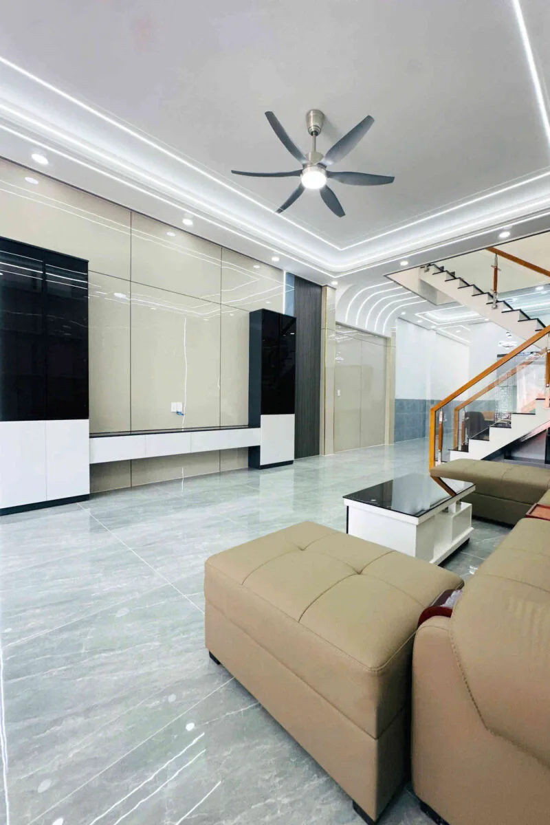 Bán nhà mới 1T1L 5x20m, đường N3 KDC Hội Nghĩa, full nội thất