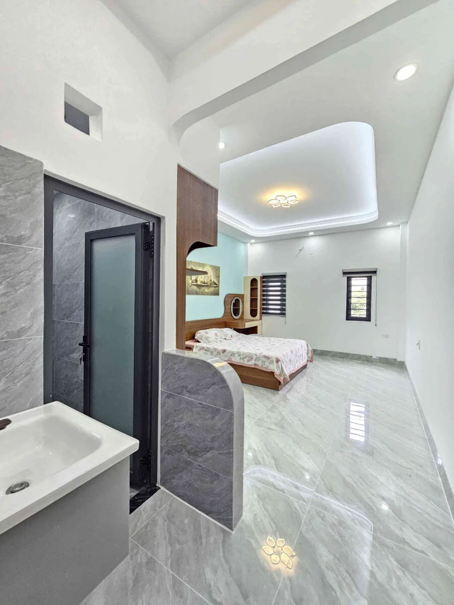 Bán nhà mới 1T2L 4×16.5m, đường D1 KDC Lê Phong An Phú 3 p. An Phú, full nội thất