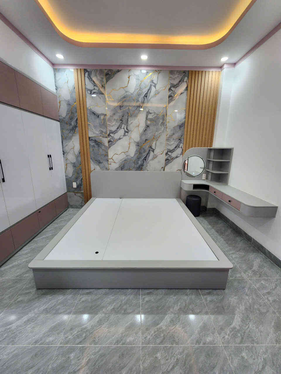 Bán nhà mới 1T2L 4x15m, đường N2 KDC Phú Mỹ Hiệp (hoàn công, full nội thất)