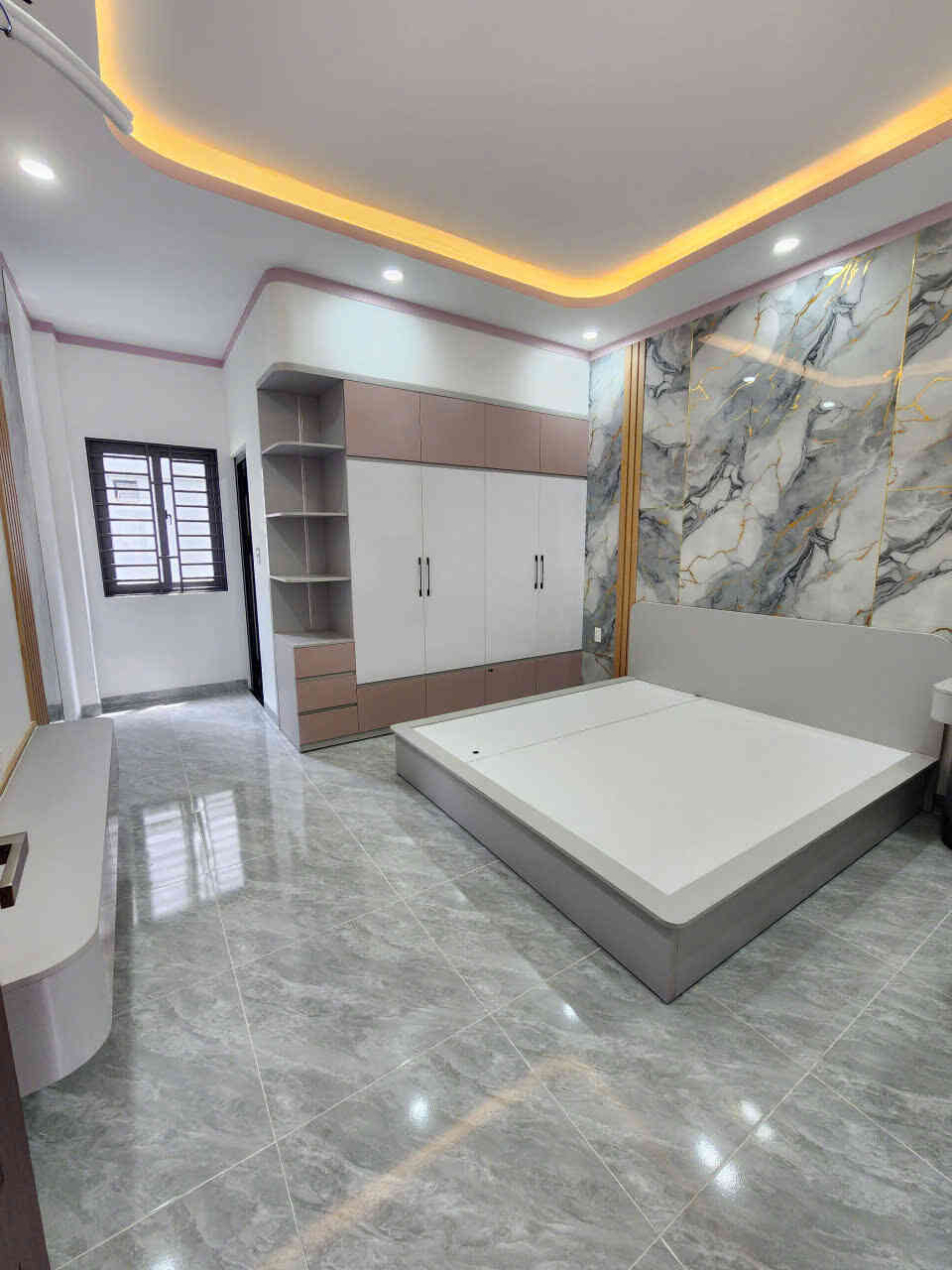 Bán nhà mới 1T2L 4x15m, đường N2 KDC Phú Mỹ Hiệp (hoàn công, full nội thất)