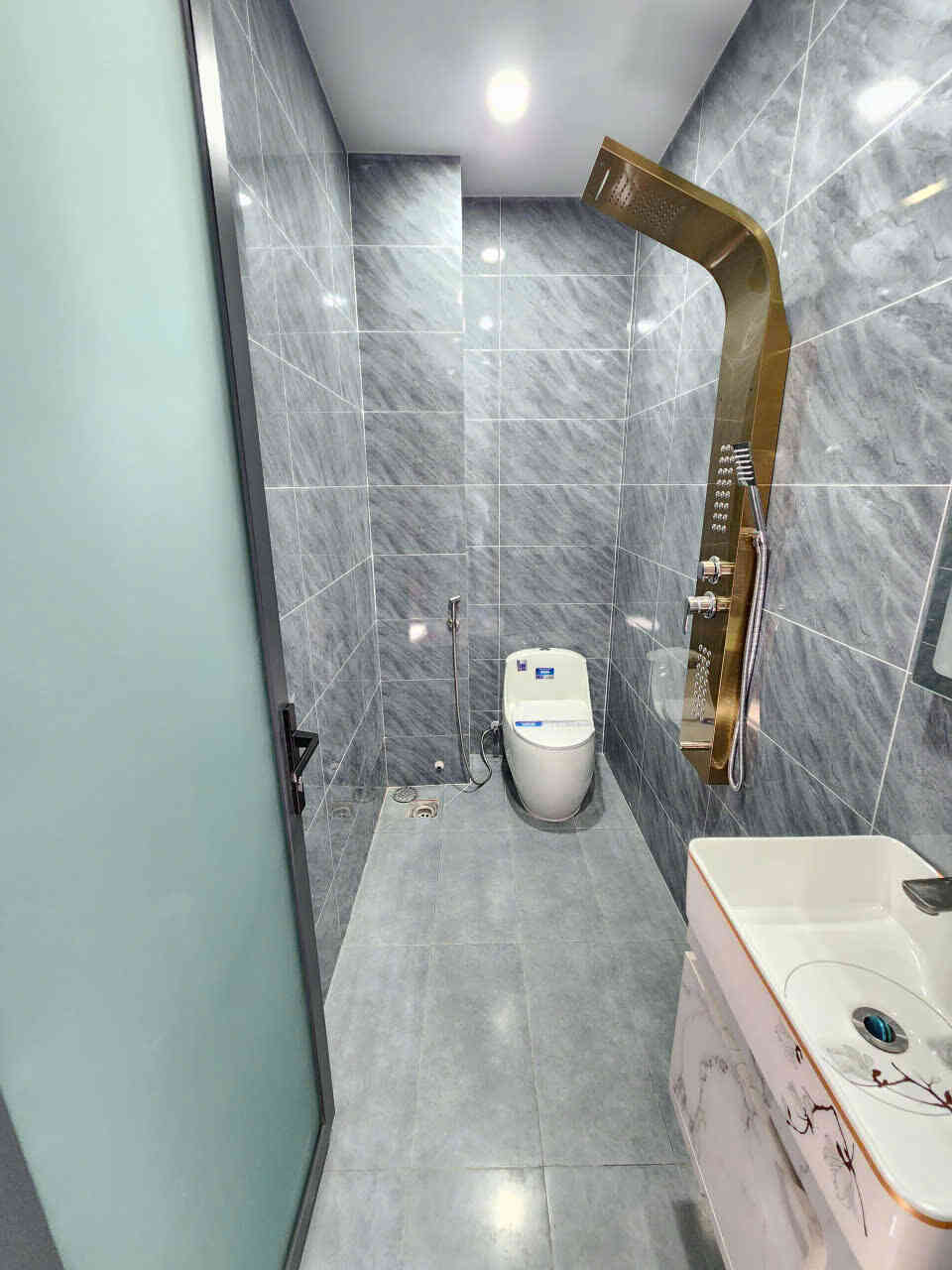 Bán nhà mới 1T2L 4x15m, đường N2 KDC Phú Mỹ Hiệp (hoàn công, full nội thất)