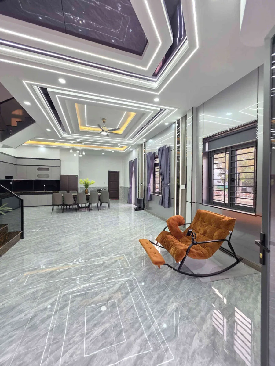Bán căn góc mới 1T2L 7x15m, đường số 2 KDC Thái Bình Dương P.Tân Hiệp, full nội thất