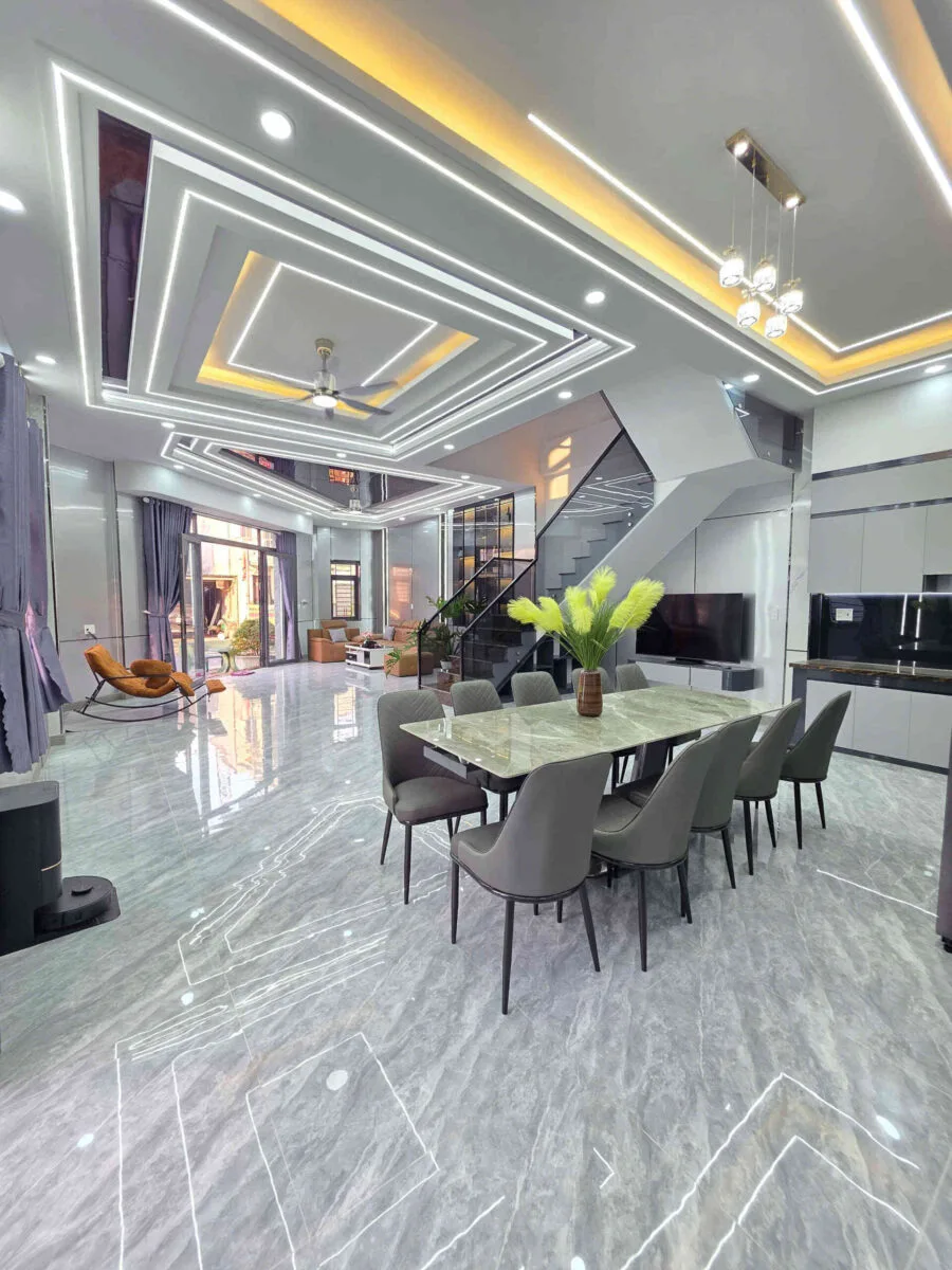 Bán căn góc mới 1T2L 7x15m, đường số 2 KDC Thái Bình Dương P.Tân Hiệp, full nội thất