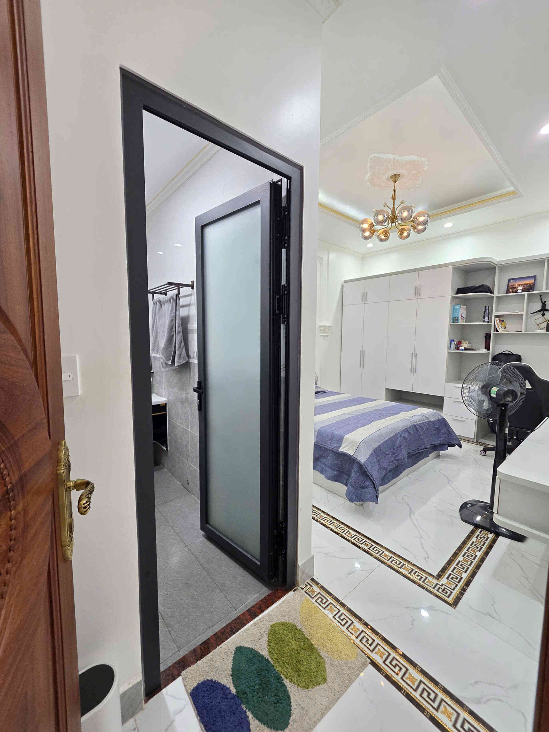 Bán nhà 1T2L 5x33m, mặt tiền Hùng Vương gần trường cấp 1,2
