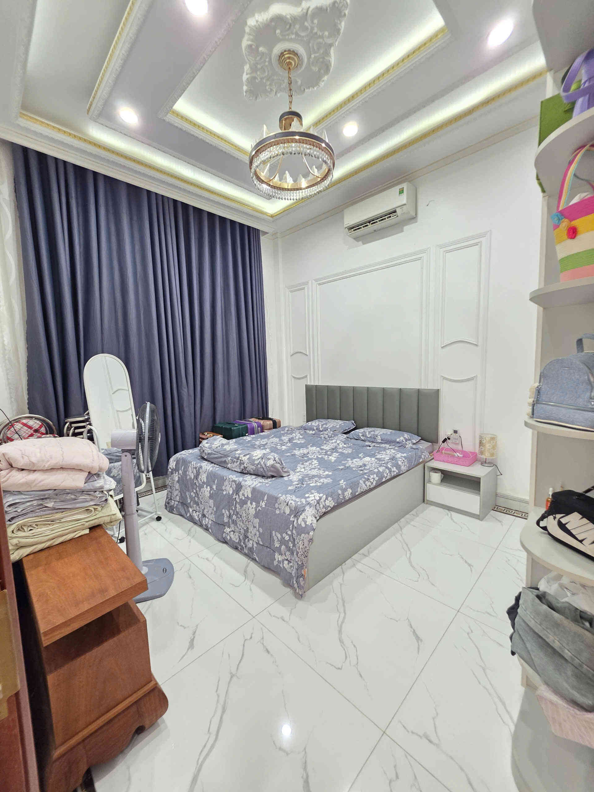 Bán nhà 1T2L 5x33m, mặt tiền Hùng Vương gần trường cấp 1,2