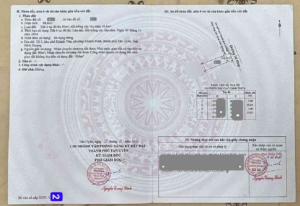 Bán nhà 1T1L 5x20m, hẻm Khánh Bình 9 (nhà mới)