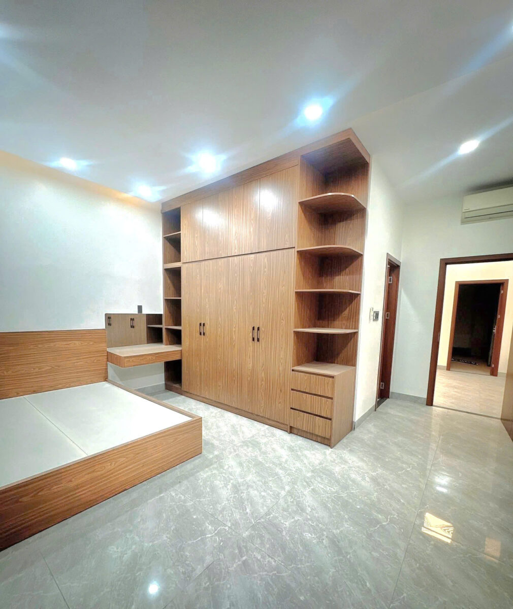 Bán nhà mới kế công viên 1T2L 5.5x15m, đường N3 KDC Phú Gia Huy (Không vướng cống, tủ điện)