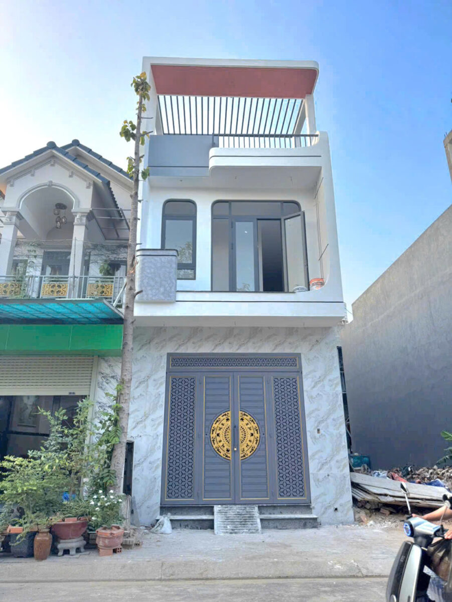 Bán nhà mới 1T1L 4.5x14m, đường số 3 KDC Thái Bình Dương (Không vướng cống, tủ điện)