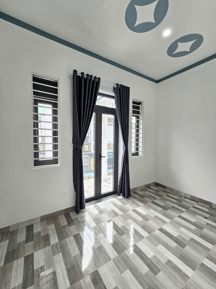 Bán nhà mới 1T1L 4x16m hoàn công, hẻm Nguyễn Thị Tồn p. Hóa An, full nội thất