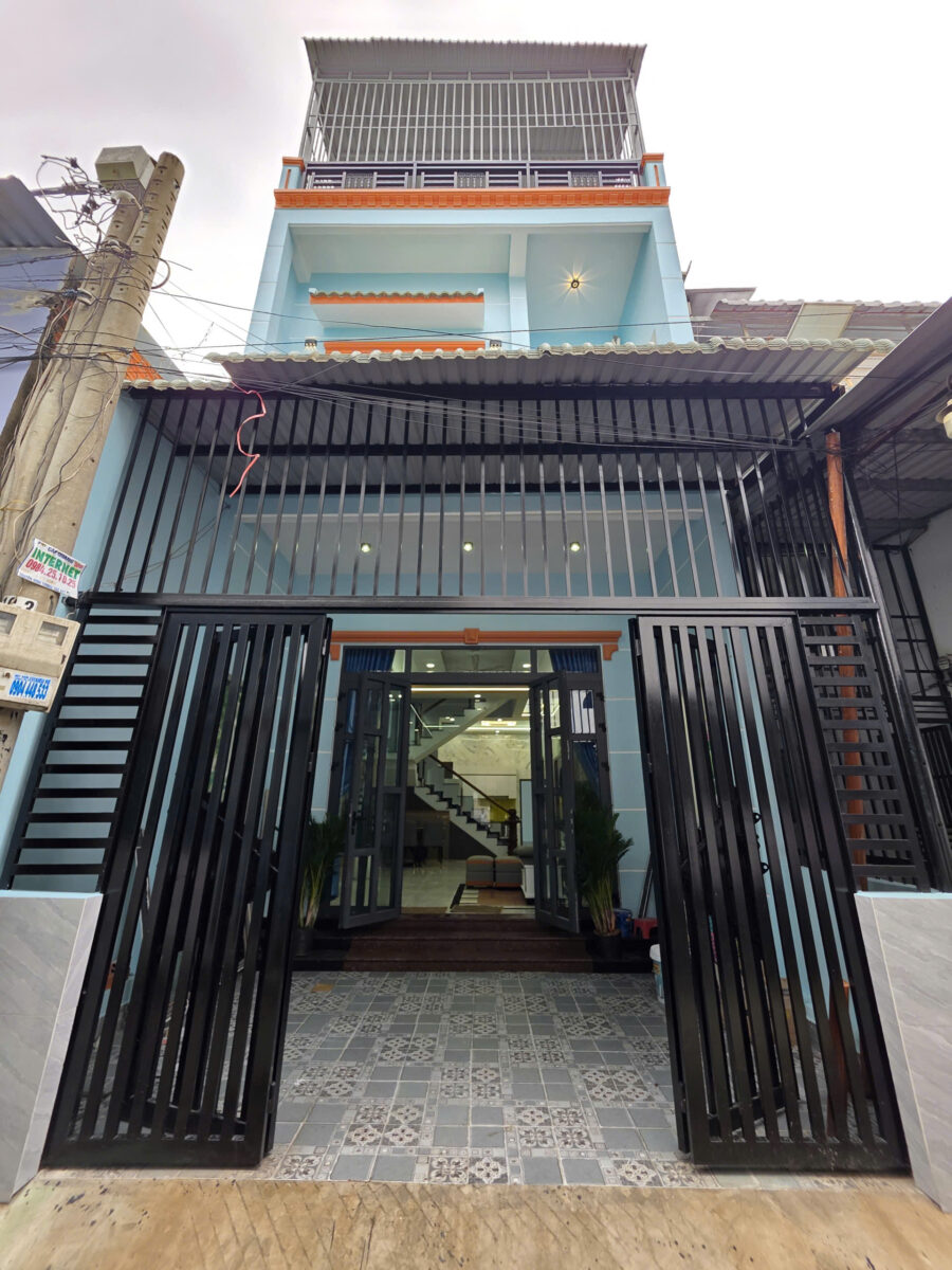 Bán nhà mới 1T2L 5.2x15m, hẻm Bình Hòa 3 p. Bình Hòa, full nội thất