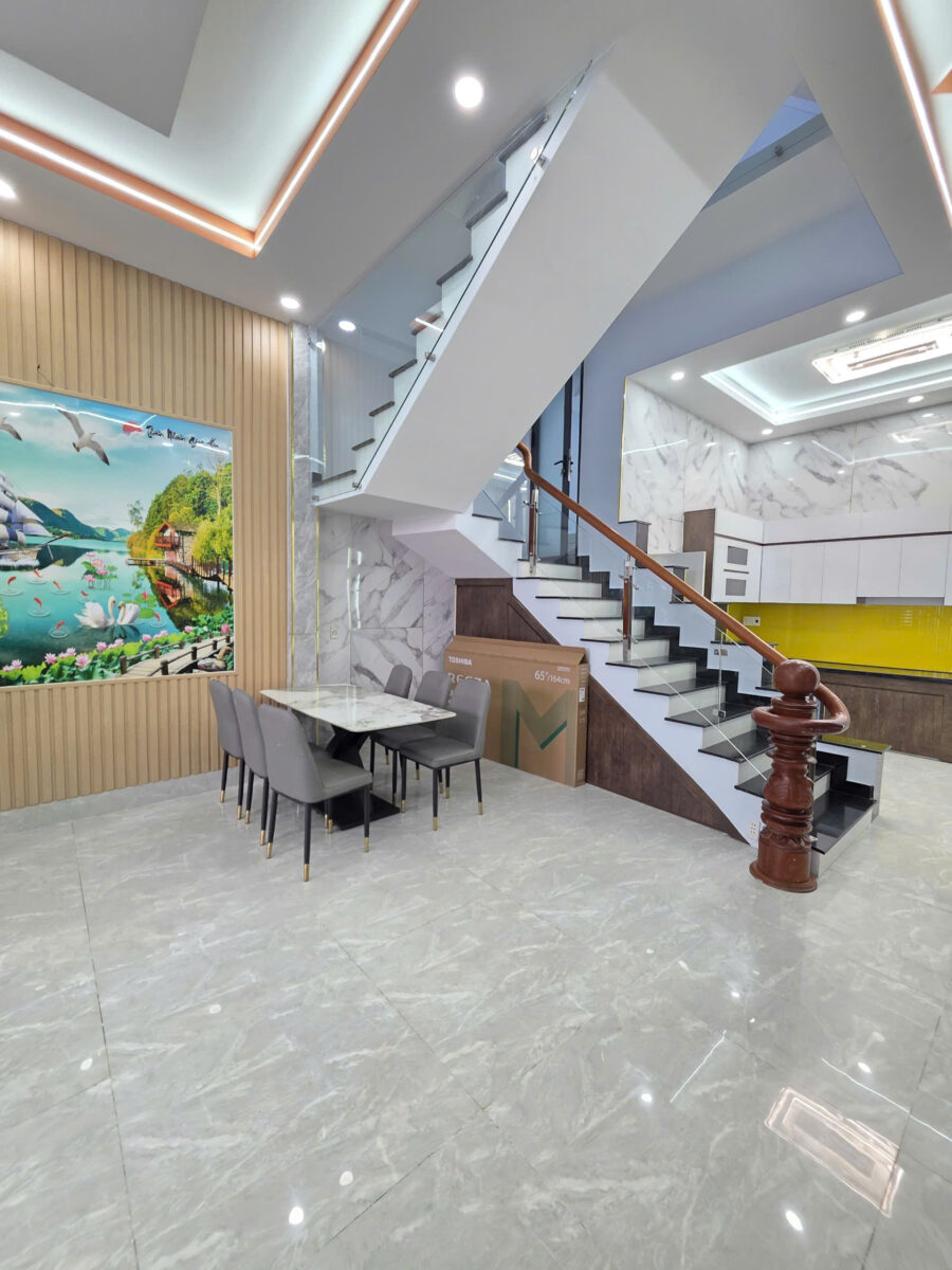 Bán nhà mới 1T2L 5.2x15m, hẻm Bình Hòa 3 p. Bình Hòa, full nội thất