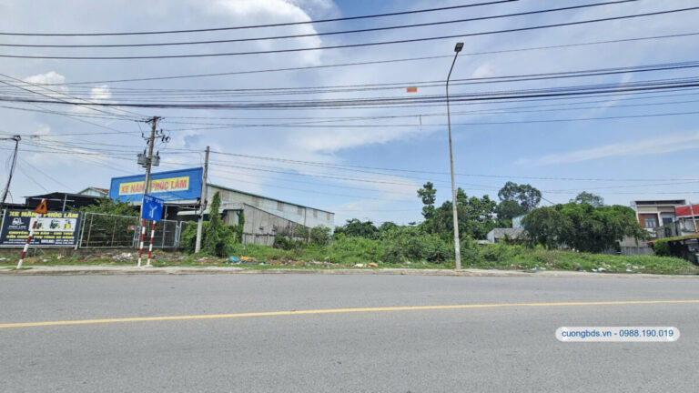 Bán đất 6.2×62.6m, mặt tiền đường ĐT.747A gần sông Đồng Nai