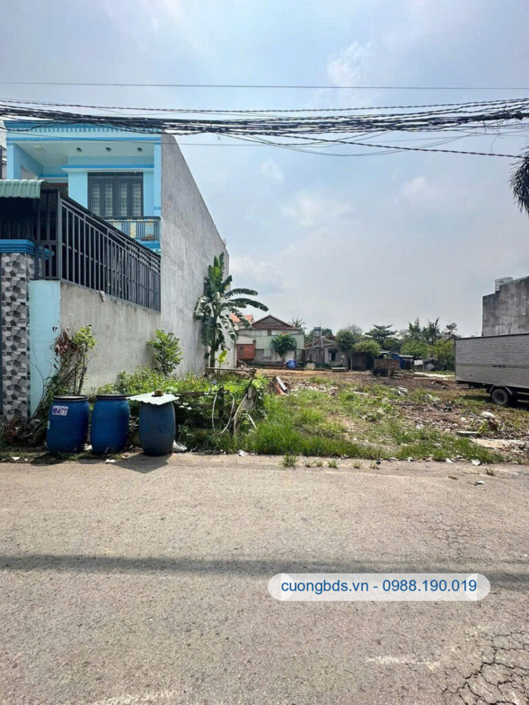 Bán đất 5x26m, hẻm ĐT.747B gần trường cấp 1 Thái Hòa B (Giá rẻ)