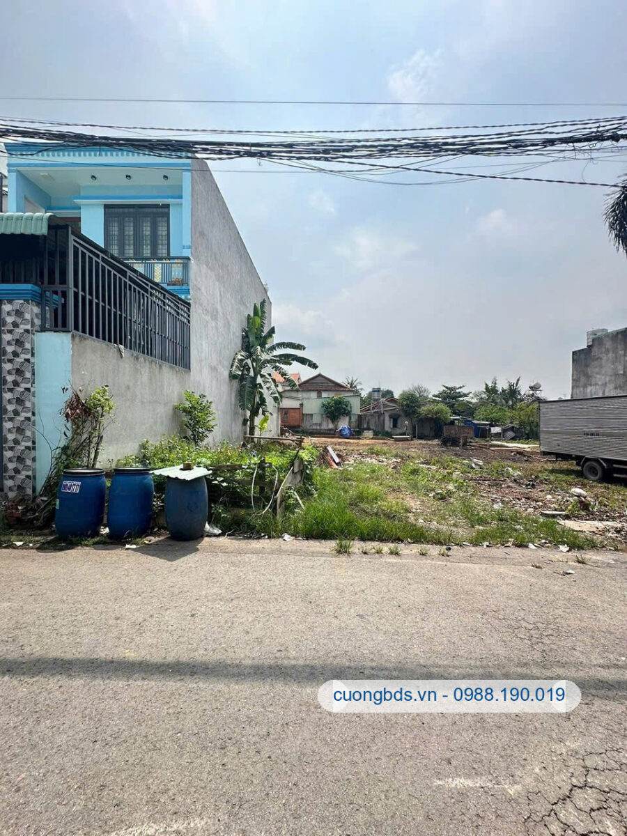 Bán đất 5x26m, hẻm ĐT.747B gần trường cấp 1 Thái Hòa B (Giá rẻ)