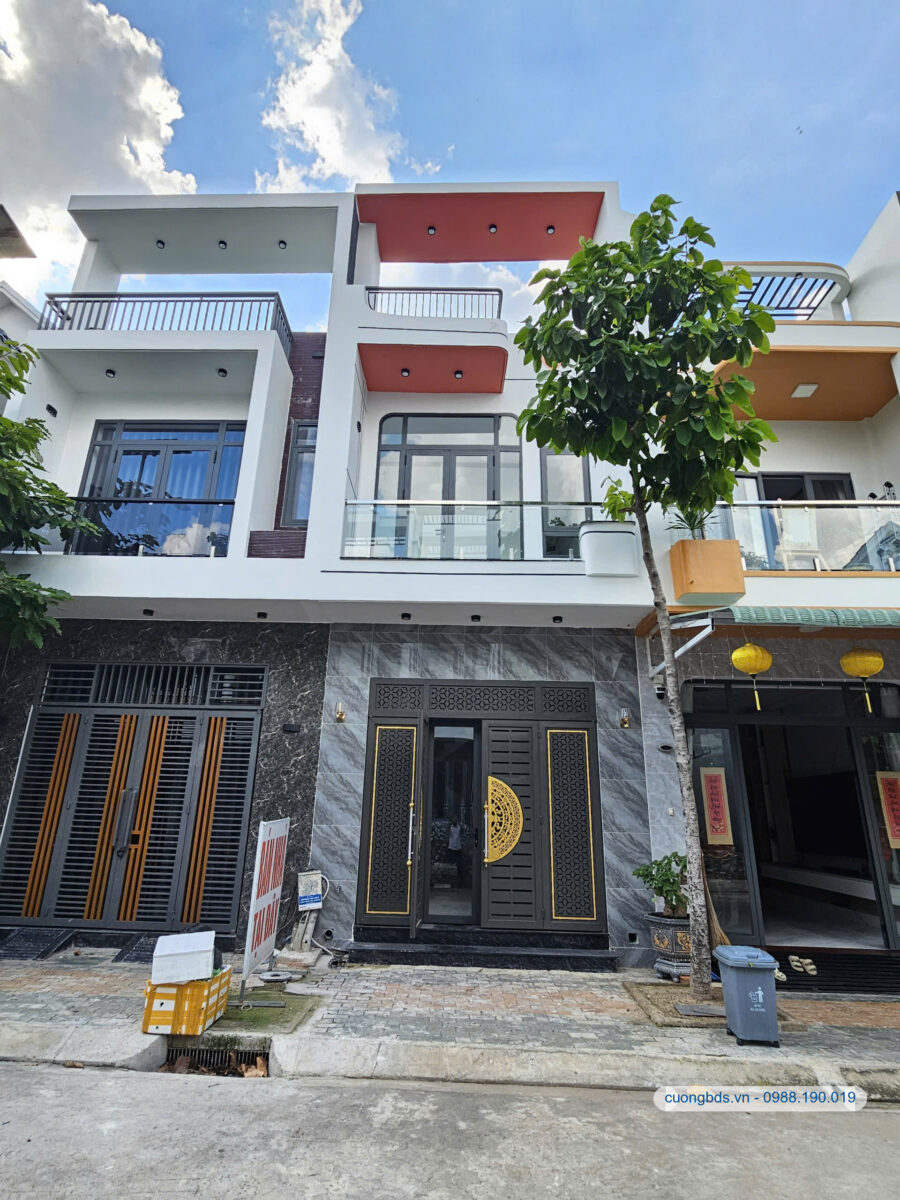 Bán nhà mới 1T1L 4x16.2m, đường số 1 KDC Thái Bình Dương, full nội thất (Không vướng tủ điện)
