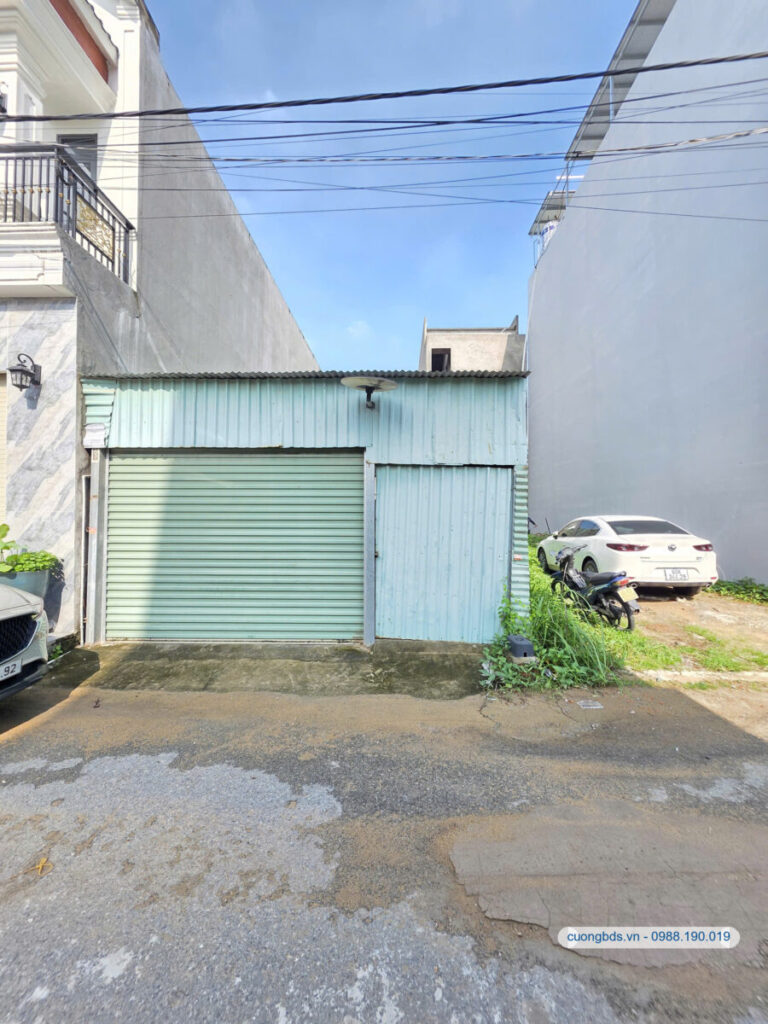 Bán đất 5x16m, hẻm Hoàng Minh Chánh gần chợ Hóa An