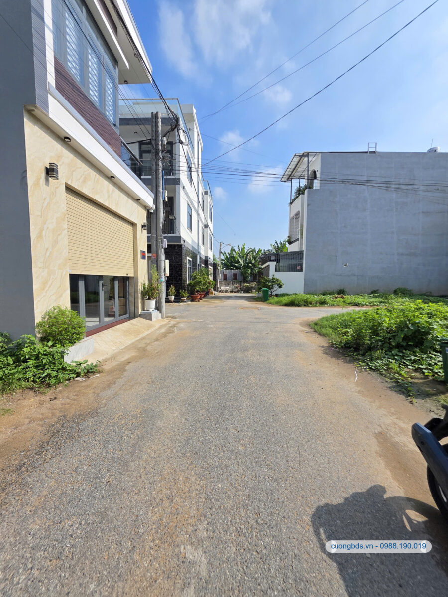 Bán đất 5x16m, hẻm Hoàng Minh Chánh gần chợ Hóa An