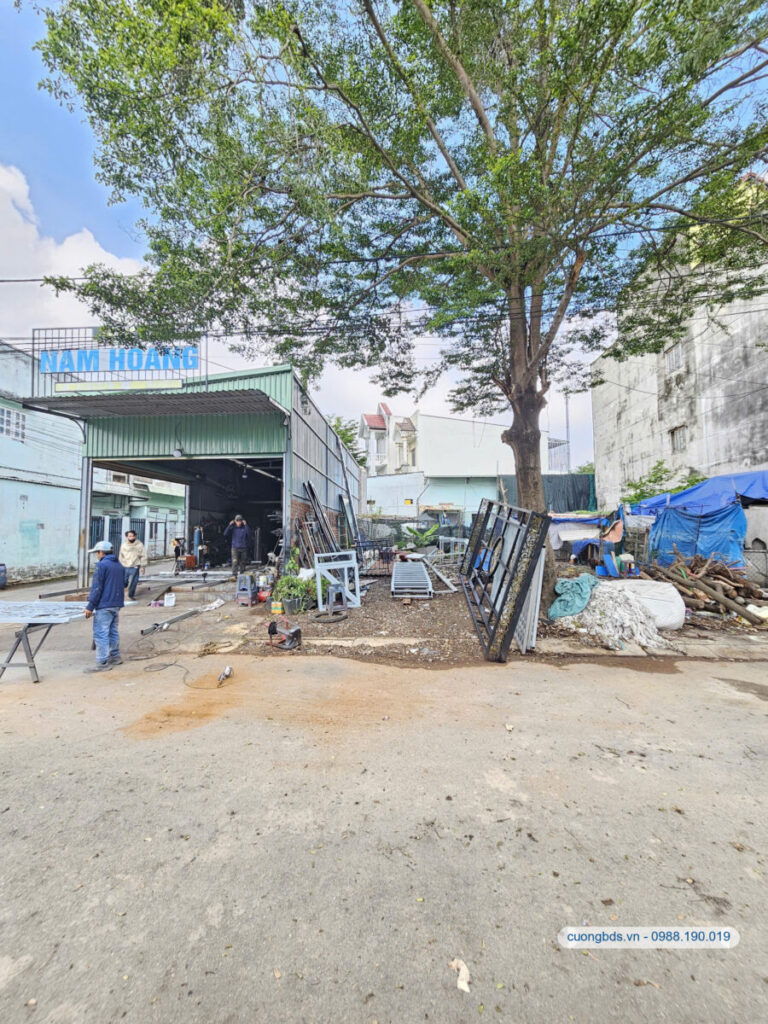 Bán đất 5x19m, đường số 2 KDC chợ Phú An (giá rẻ, không vướng cống, cột điện)