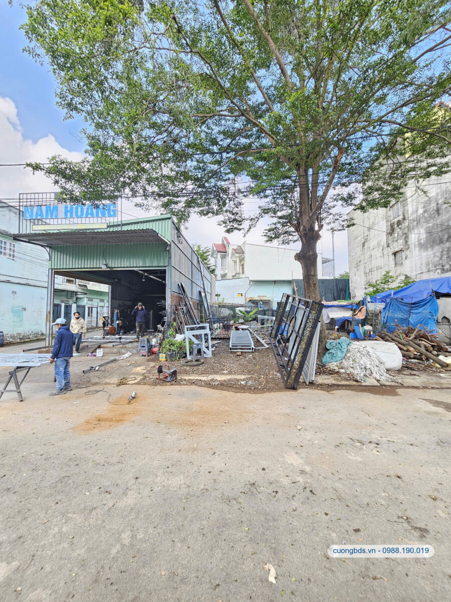 Bán đất 5x19m, đường số 2 KDC chợ Phú An (giá rẻ, không vướng cống, cột điện)