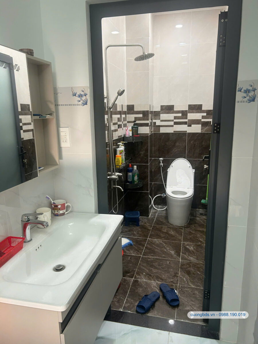 Bán nhà 1T1L+tum 5x13m, đường D4 KDC Đất Mới (không vướng cống, cột điện)