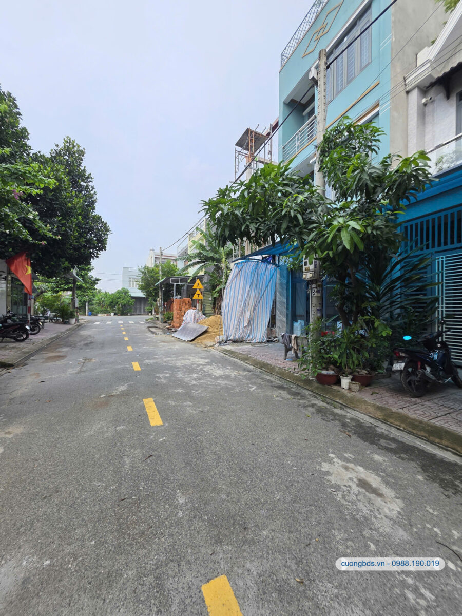 Bán nhà 1T1L+tum 5x13m, đường D4 KDC Đất Mới (không vướng cống, cột điện)