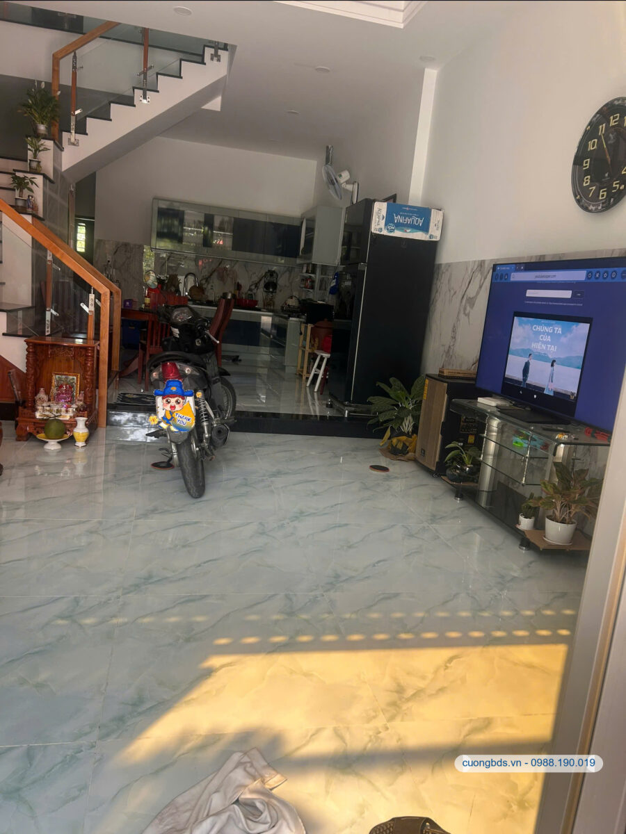 Bán nhà 1T1L+tum 5x13m, đường D4 KDC Đất Mới (không vướng cống, cột điện)