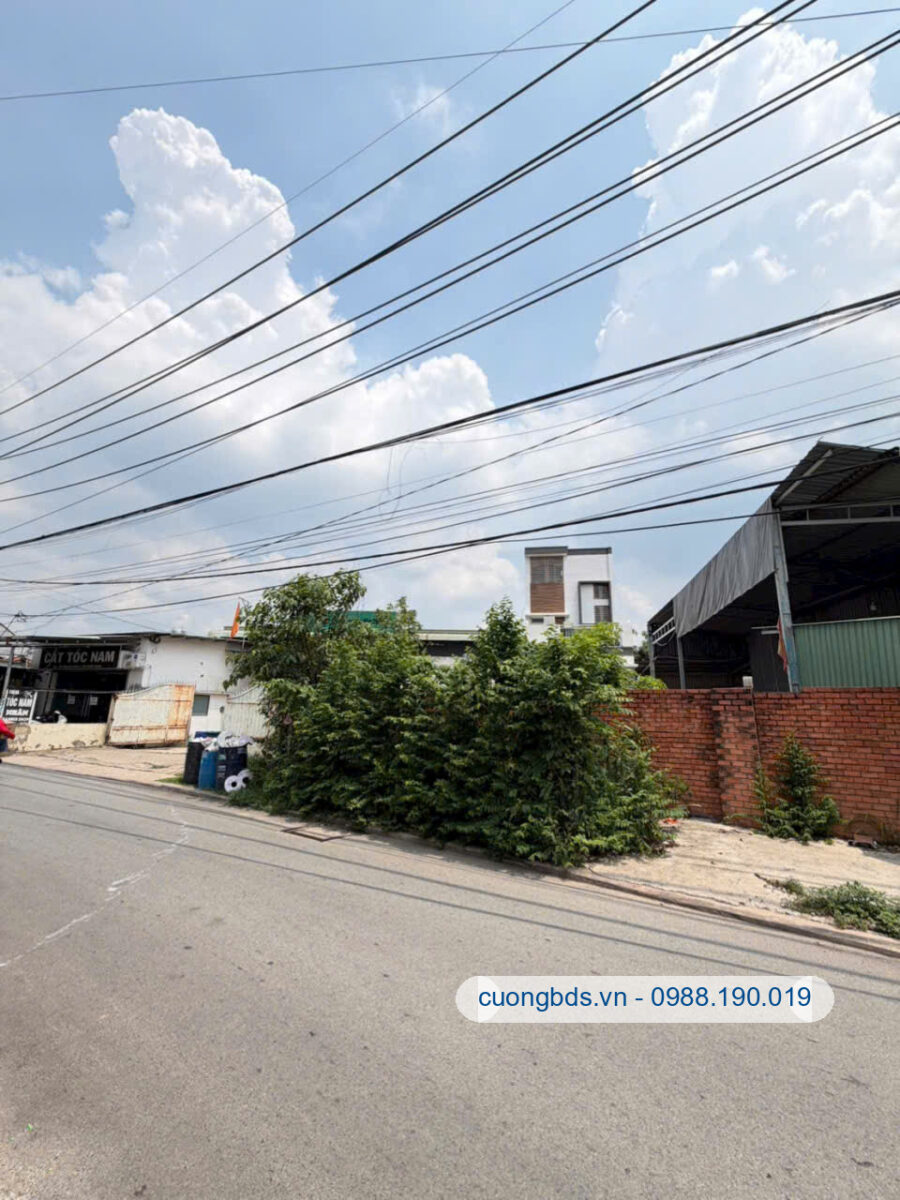 Bán đất 5.35x31m, mặt tiền Trần Đại Nghĩa gần chợ Tân Phước Khánh