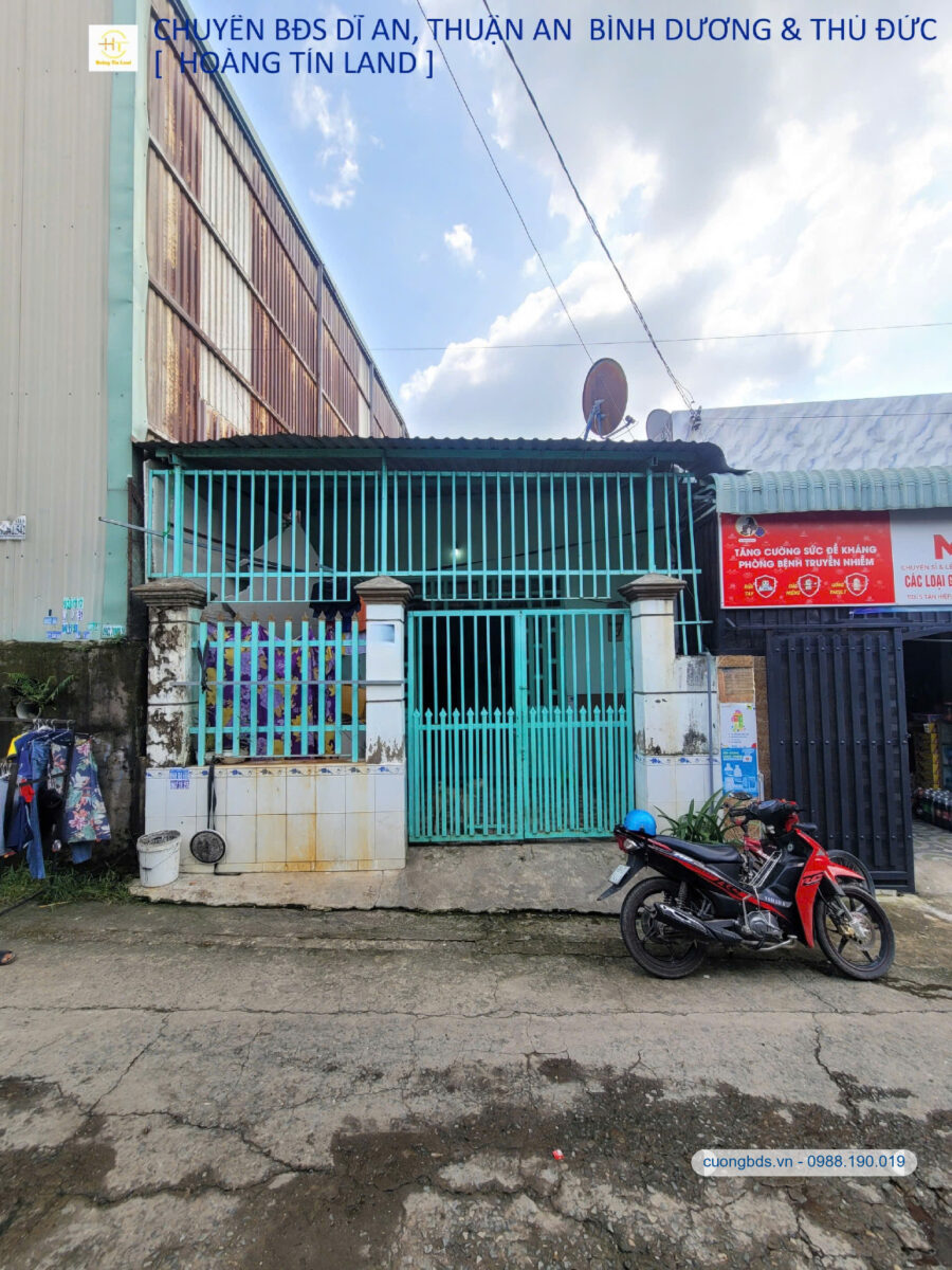 Bán nhà cấp 4 (5×17.4m), hẻm Liên Huyện gần chợ Phú An (Đang thuê 3.5tr/th)