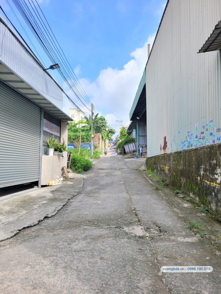 Bán nhà cấp 4 (5×17.4m), hẻm Liên Huyện gần chợ Phú An (Đang thuê 3.5tr/th)
