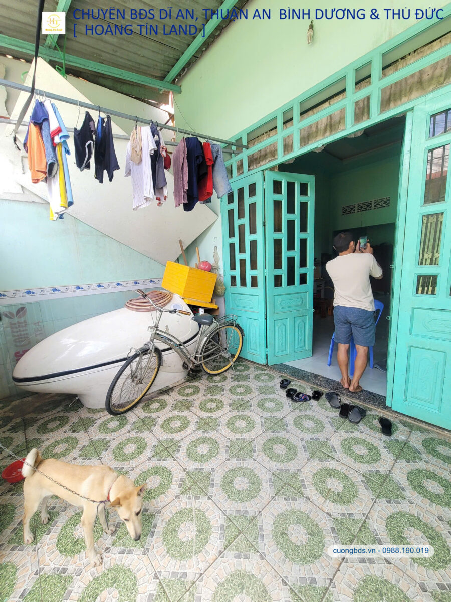 Bán nhà cấp 4 (5×17.4m), hẻm Liên Huyện gần chợ Phú An (Đang thuê 3.5tr/th)