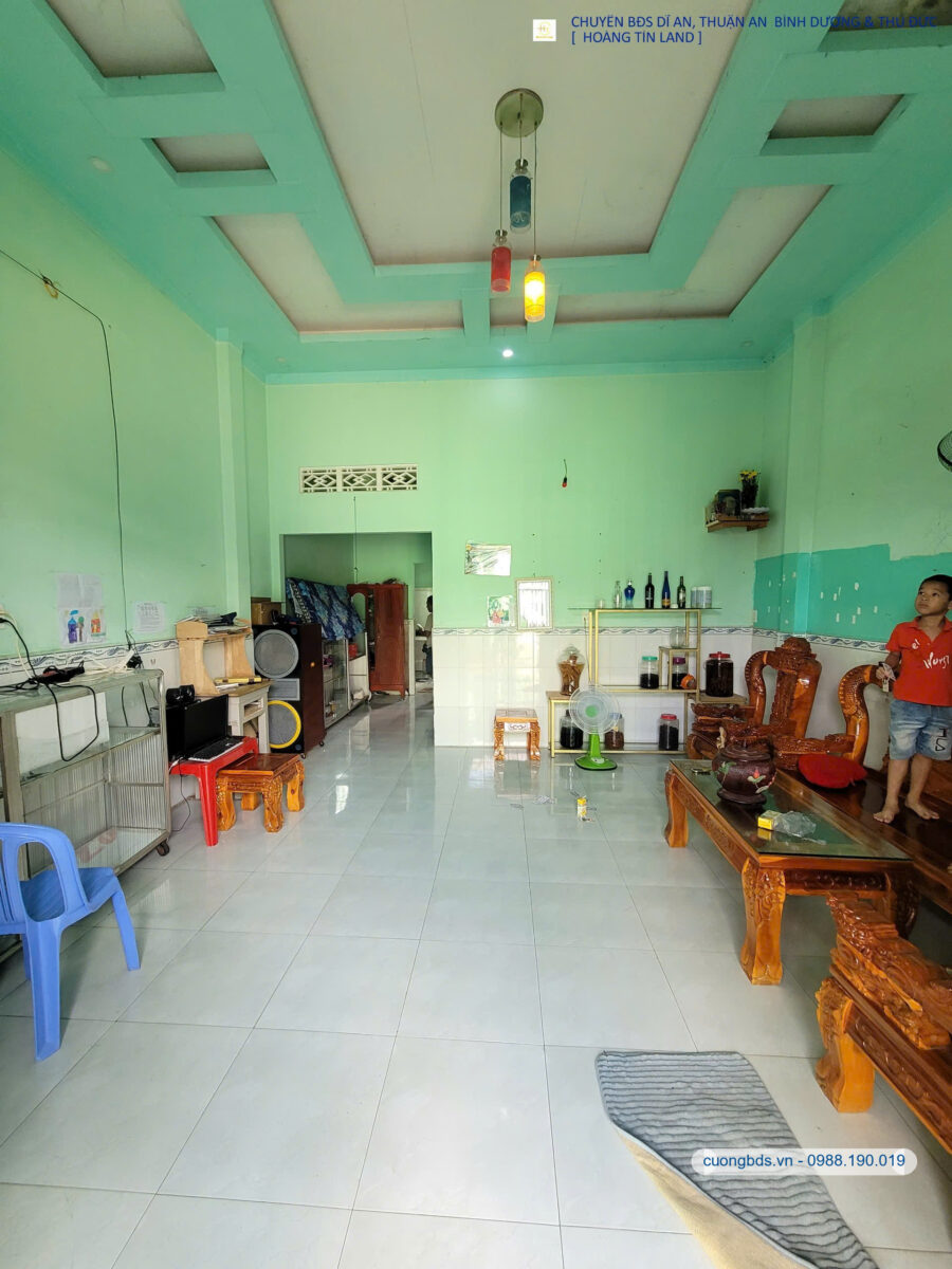 Bán nhà cấp 4 (5×17.4m), hẻm Liên Huyện gần chợ Phú An (Đang thuê 3.5tr/th)