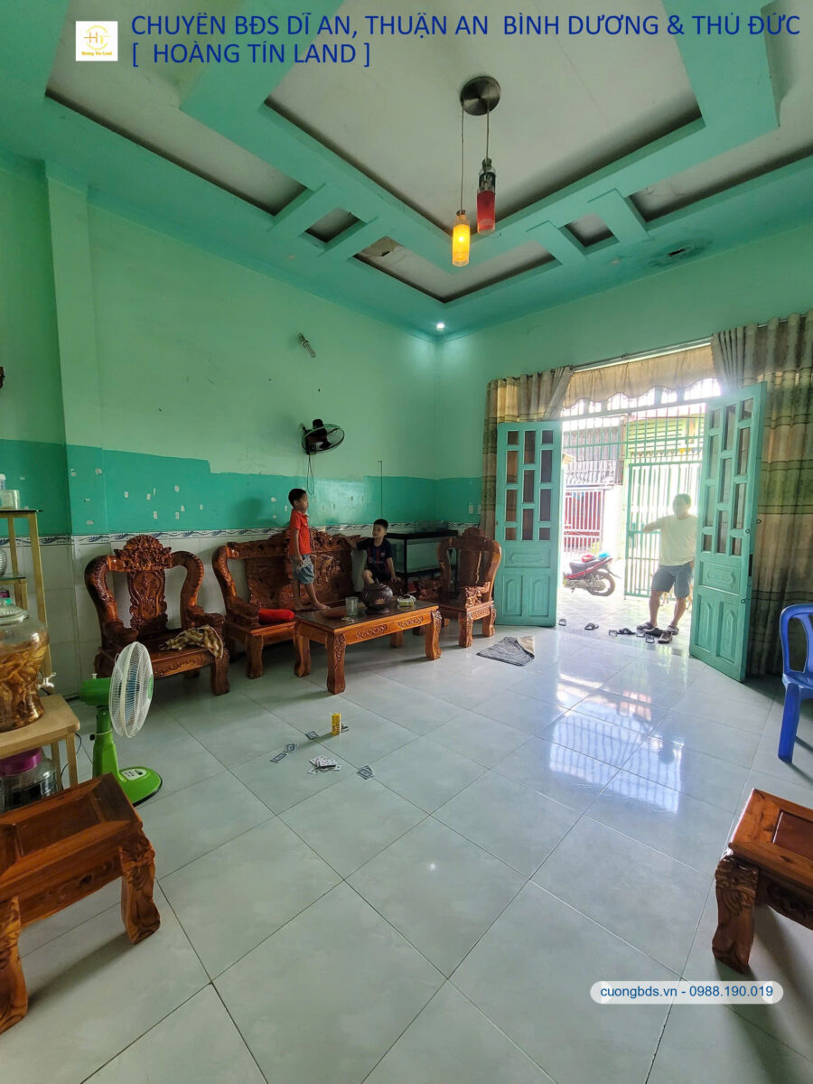 Bán nhà cấp 4 (5×17.4m), hẻm Liên Huyện gần chợ Phú An (Đang thuê 3.5tr/th)